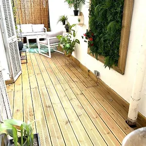 Appartement Hyper Center With Terrace Inclus 2 Stand Up Paddle, Nice